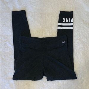 Dark Grey PINK Yoga Leggings